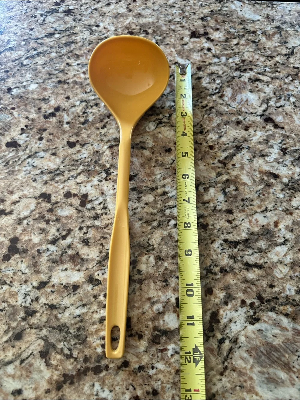 Vintage VIP Foley Kitchen Utensil Ladle Mustard Yellow